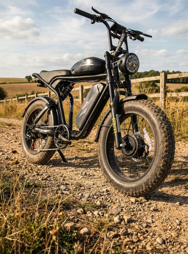 <b>SAMEBIKE</b> • Электровелосипед M20-III 2000W 36Ah электрофетбайк с большим запасом хода Черный