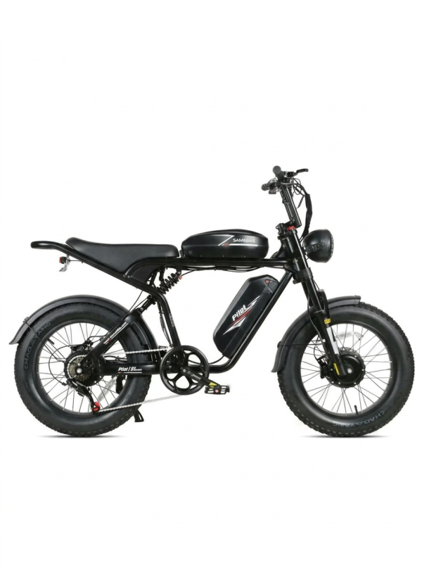 <b>SAMEBIKE</b> • Электровелосипед M20-III 2000W 36Ah электрофетбайк с большим запасом хода Черный