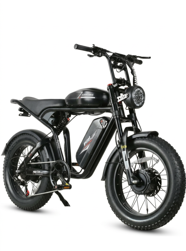 <b>SAMEBIKE</b> • Электровелосипед M20-III 2000W 36Ah электрофетбайк с большим запасом хода Черный