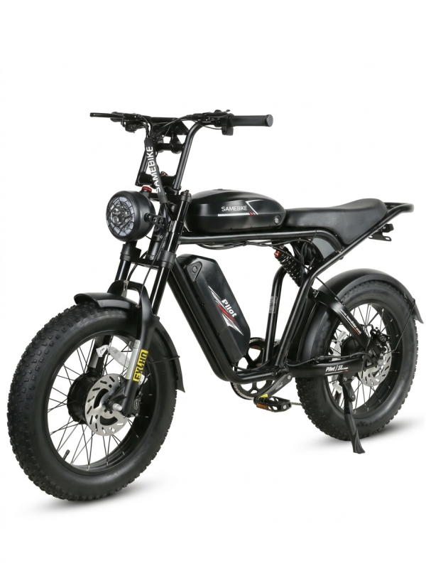 <b>SAMEBIKE</b> • Электровелосипед M20-III 2000W 36Ah электрофетбайк с большим запасом хода Черный