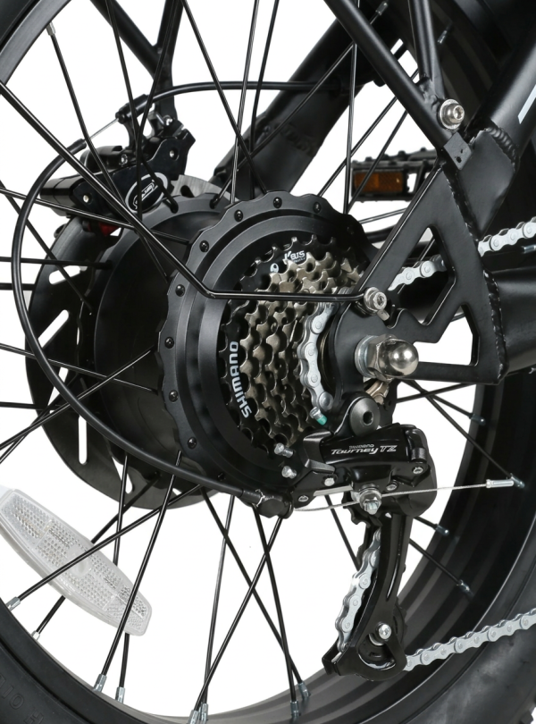 <b>SAMEBIKE</b> • Электровелосипед M20-III 2000W 36Ah электрофетбайк с большим запасом хода Черный