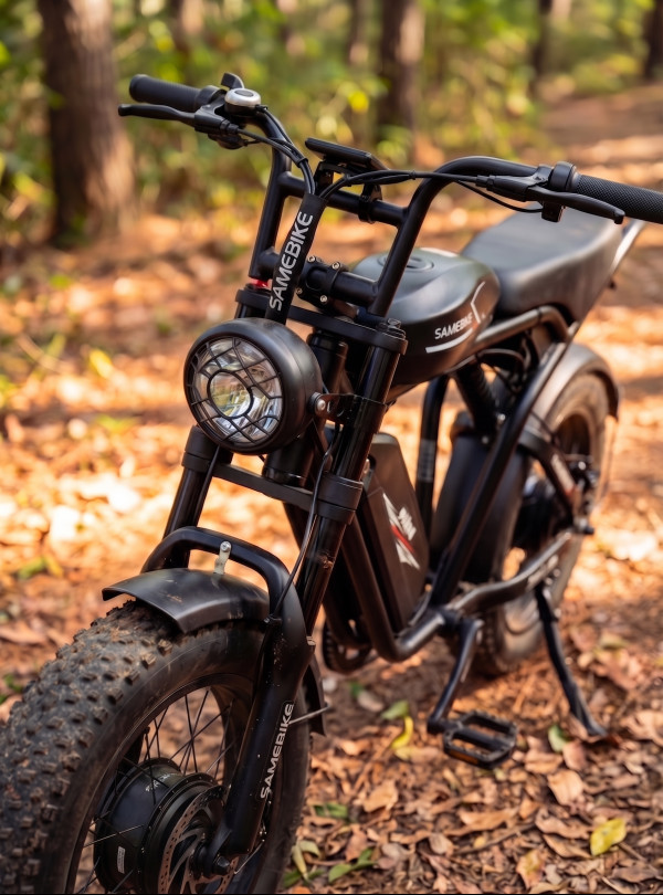 <b>SAMEBIKE</b> • Электровелосипед M20-III 2000W 36Ah электрофетбайк с большим запасом хода Черный