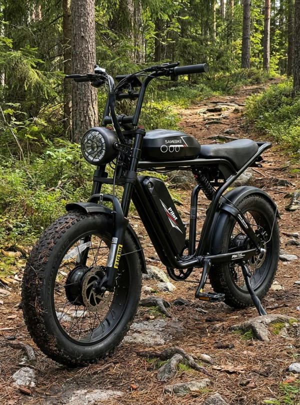 <b>SAMEBIKE</b> • Электровелосипед M20-III 2000W 36Ah электрофетбайк с большим запасом хода Черный