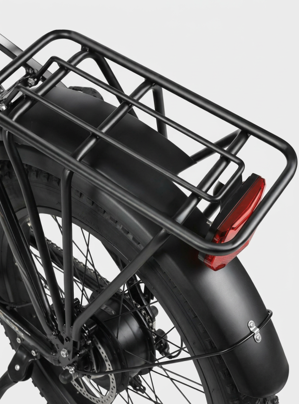 <b>SAMEBIKE</b> • Электрический велосипед складной LOTDM20 750W 13Ah электро фетбайк городской Черный