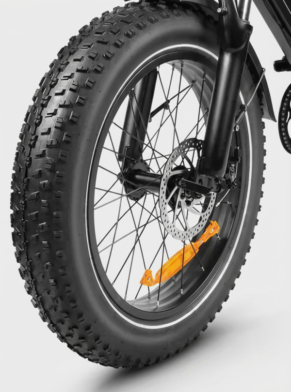 <b>SAMEBIKE</b> • Электрический велосипед складной LOTDM20 750W 13Ah электро фетбайк городской Черный