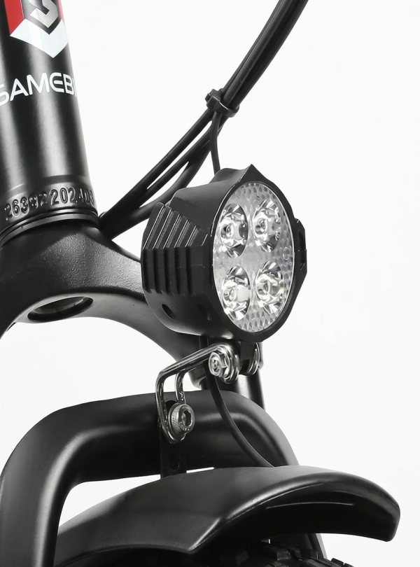 <b>SAMEBIKE</b> • Электрический велосипед складной LOTDM20 750W 13Ah электро фетбайк городской Черный