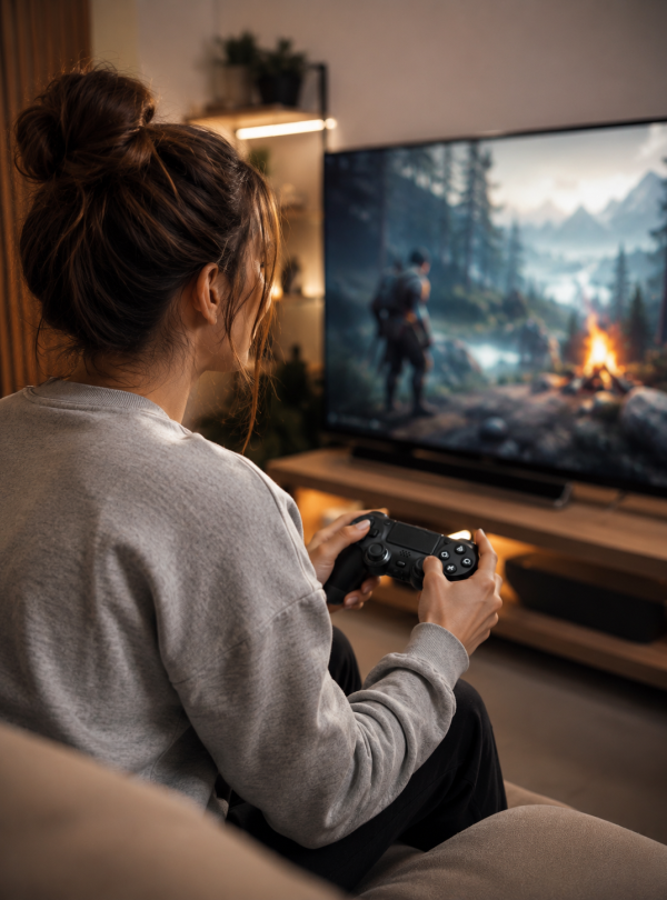 <b>OnePro</b> • Джойстик бездротовий геймпад для PS3 PS4 PC Android iOS Bluetooth універсальний Чорний