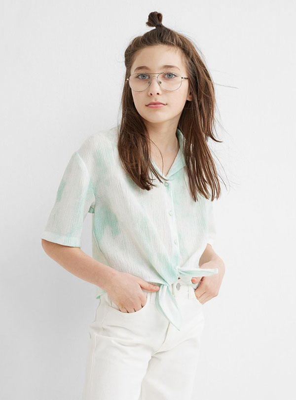 <b>H&M</b> • Блуза для девочки Бирюзовый