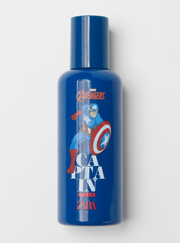 <b>Zara</b> • Дитяча туалетна вода CAPTAIN AMERICA © MARVEL 50 мл Цитрусово-деревний аромат, дитячі парфуми, парфумерія для хлопчика