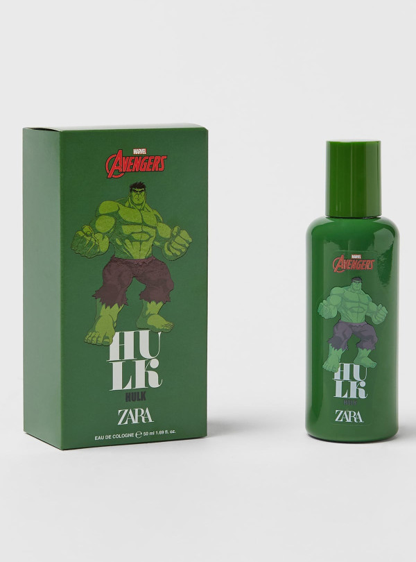 <b>Zara</b> • Дитяча туалетна вода HULK © MARVEL 50 мл Фруктовий аромат, дитячі парфуми, парфумерія для хлопчика