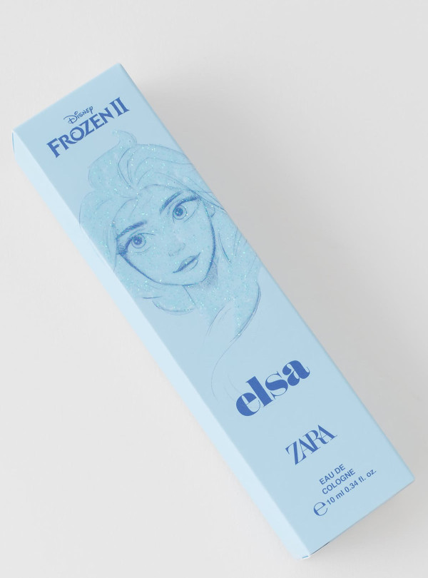 <b>Zara</b> • Детская туалетная вода ELSA © DISNEY 10 мл - Цветочно-фруктовый аромат, детские духи, парфюмерия для девочки