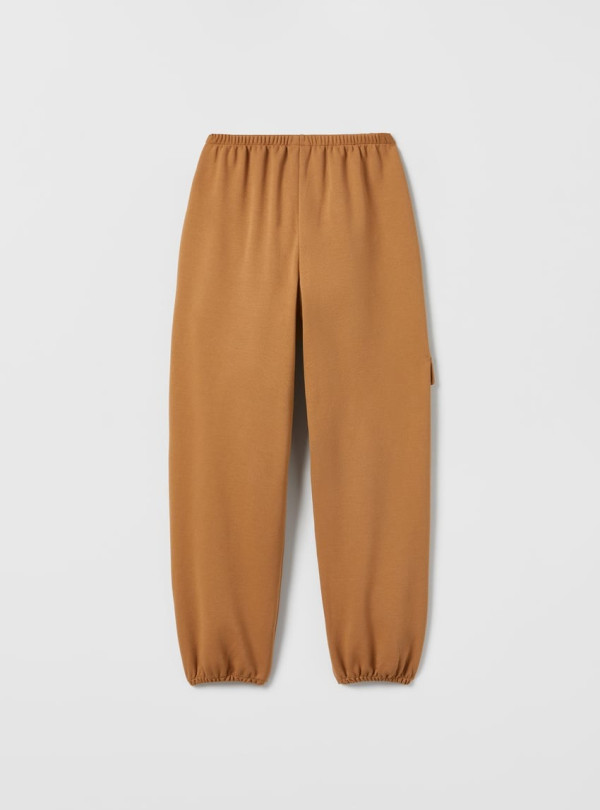 <b>Zara</b> • Штани на дівчинку карго Коричневий