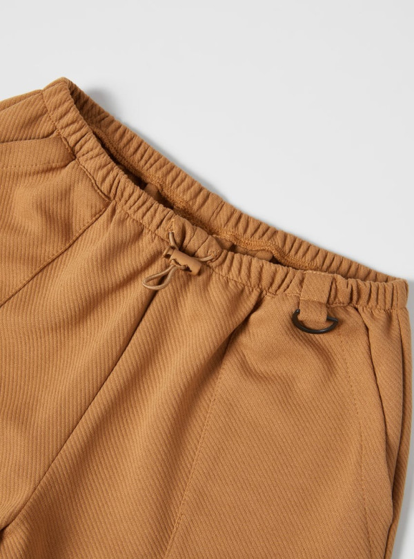 <b>Zara</b> • Штани на дівчинку карго Коричневий
