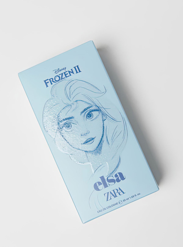 <b>Zara</b> • Детская туалетная вода ELSA © DISNEY 50 мл - Цветочно-фруктовый аромат, детские духи, парфюмерия для девочки