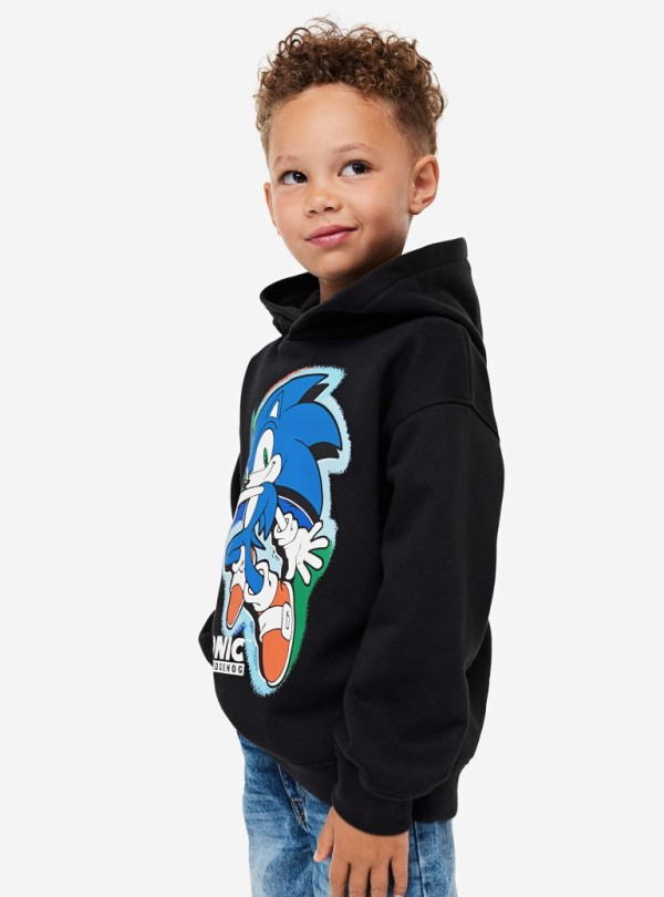 <b>H&M</b> • Худи для мальчика Черный