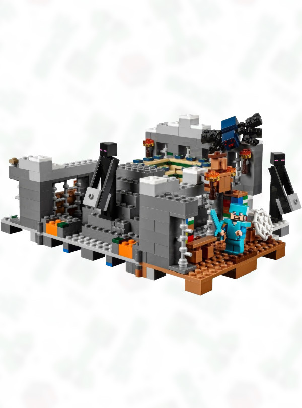 <b>DobraMAMA</b> • Конструктор minecraft для дітей lego / дитячий конструктор лего майнкрафт / портал в край / 559 деталі Різнокольоровий